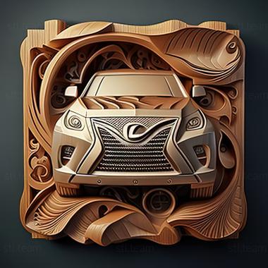 3D модель Lexus GX (STL)